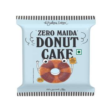 The Baker's Dozen Zero Maida Choco Filled Donut Cake